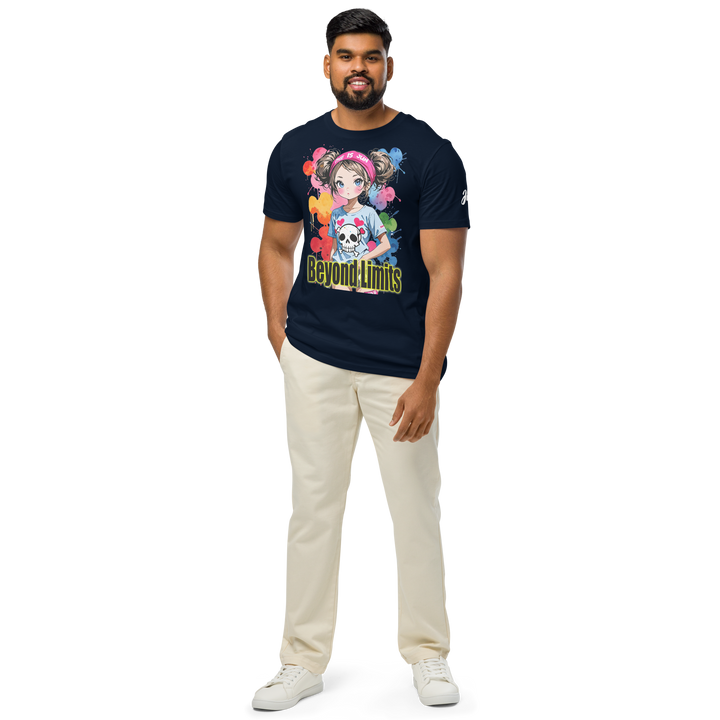 Beyond Limits 01 Unisex organic mid-light t-shirt 2