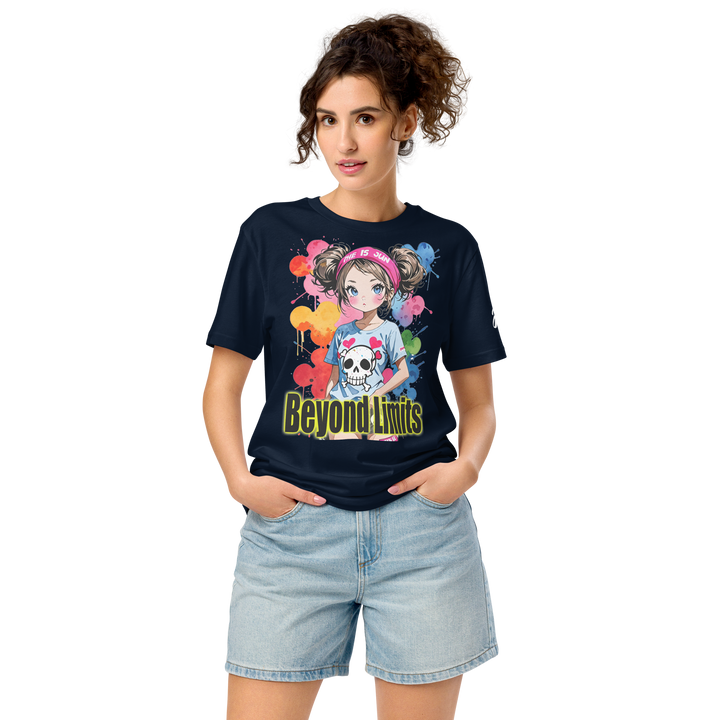 Beyond Limits 01 Unisex organic mid-light t-shirt 2