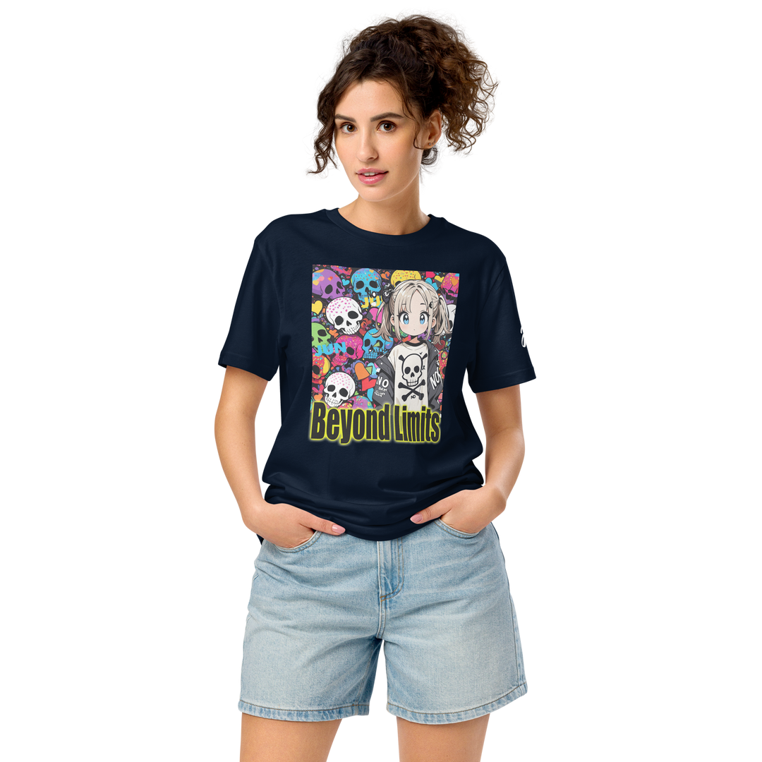 Beyond Limits 02 Unisex organic mid-light t-shirt 2