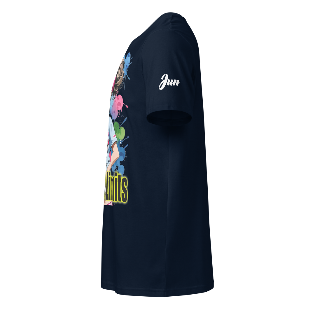 Beyond Limits 01 Unisex organic mid-light t-shirt 2
