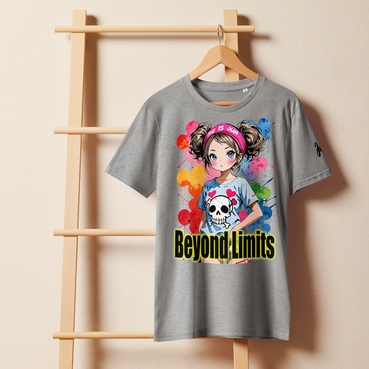 Beyond Limits 01 Unisex organic mid-light t-shirt 1