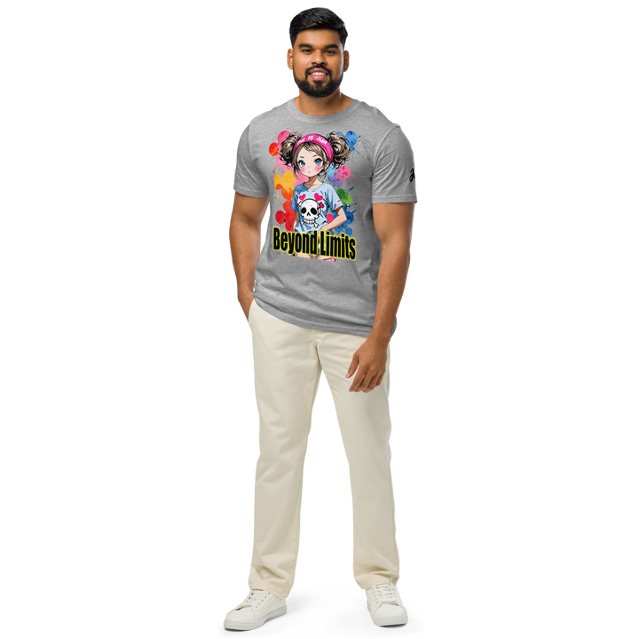 Beyond Limits 01 Unisex organic mid-light t-shirt 1
