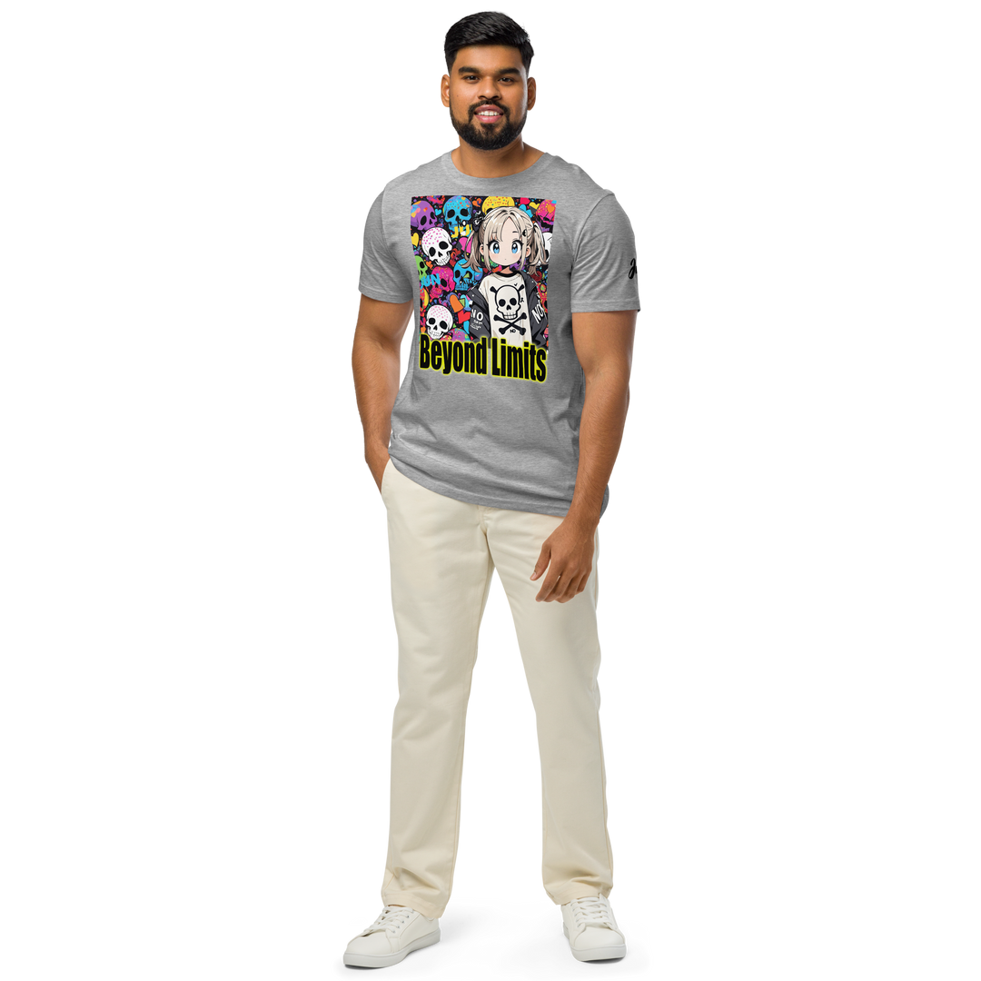 Beyond Limits 02 Unisex organic mid-light t-shirt 1