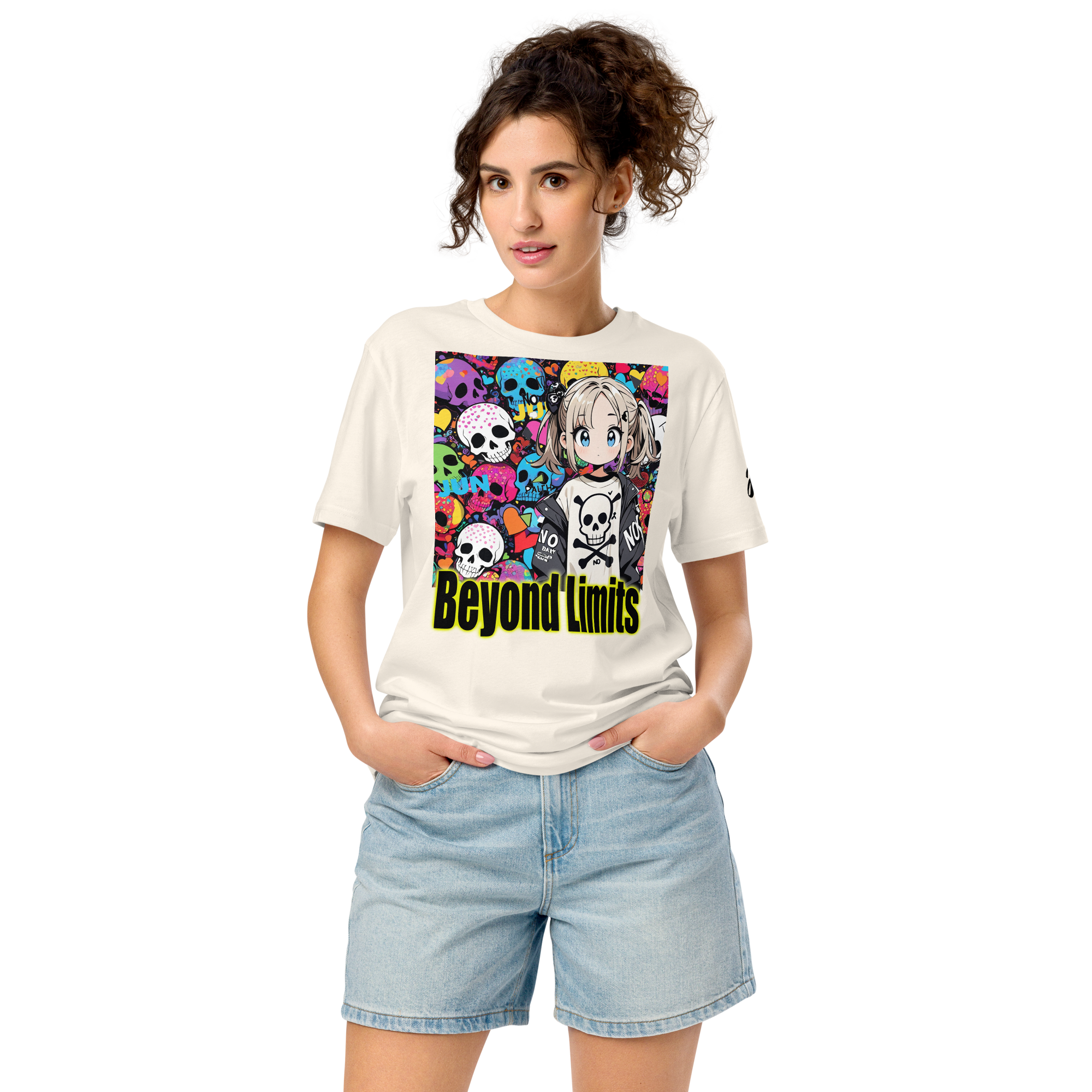 Beyond Limits 02 Unisex organic mid-light t-shirt 1