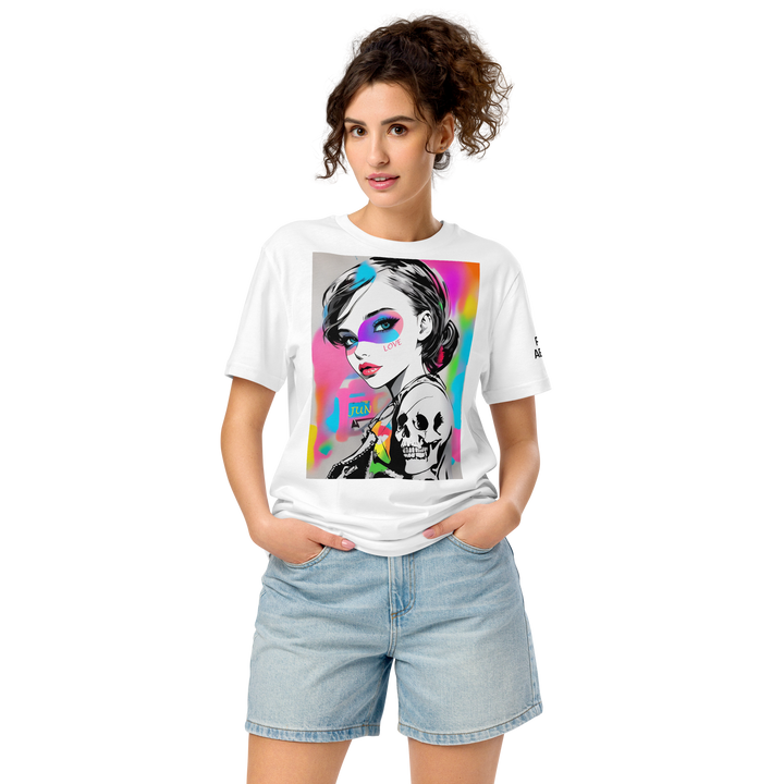 LOVE & BONES 01 Unisex organic mid-light t-shirt 1