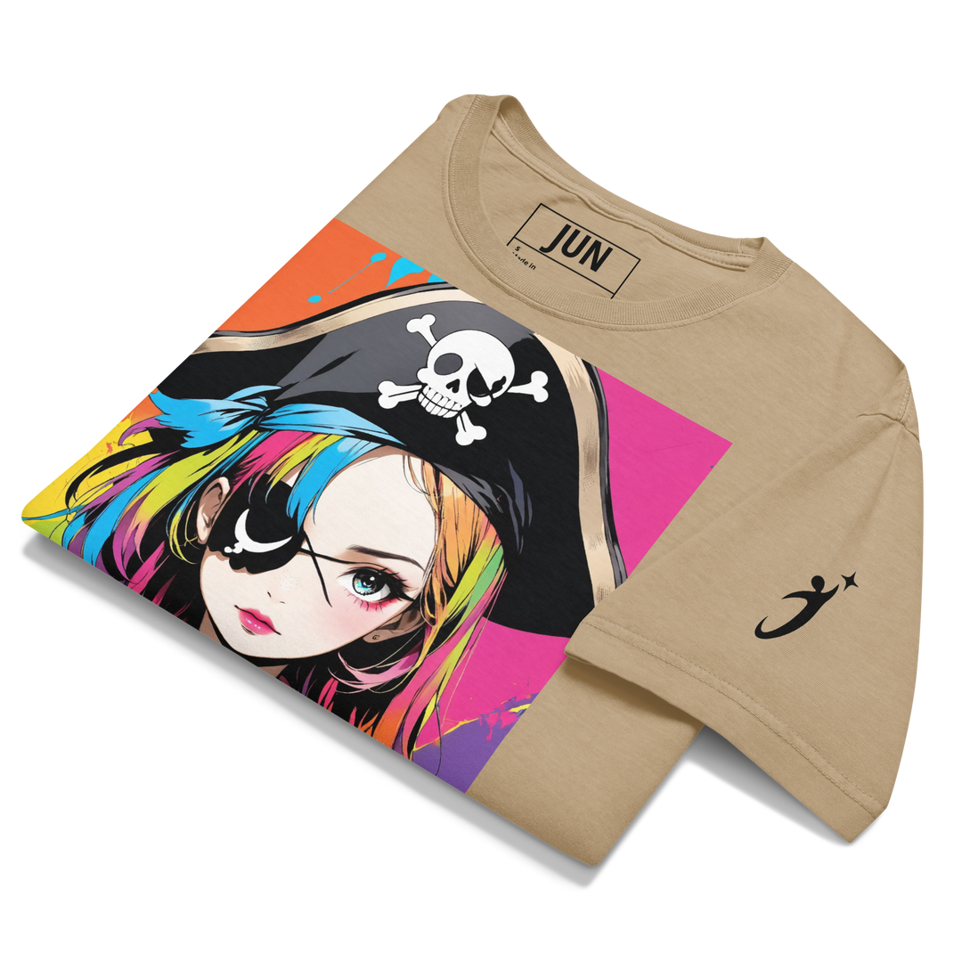 UNBREAKABLE PIRATE 01 Oversized Graphic T-Shirt