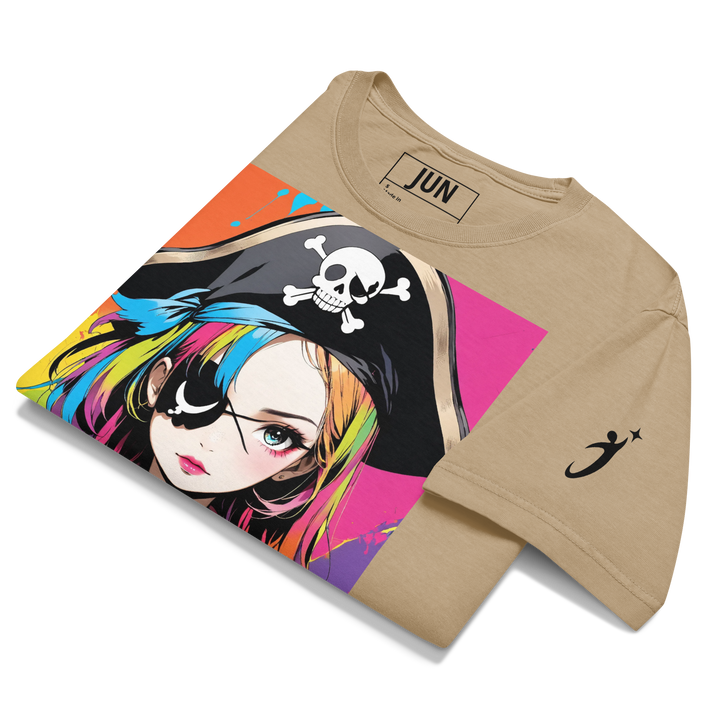 UNBREAKABLE PIRATE 01 Oversized Graphic T-Shirt