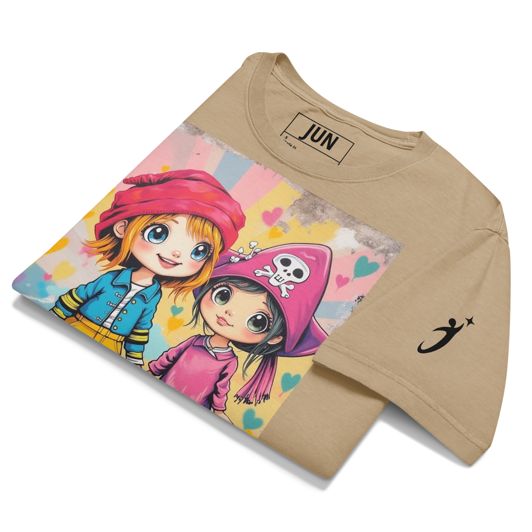 Dare to LOVE 01 – UNISEX Oversized Art T-Shirt