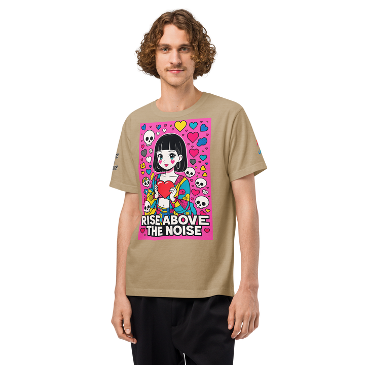 RISE ABOVE 02 – Oversized Vintage Tee