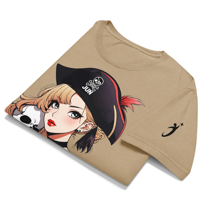 RISE ABOVE 05 – ユニセックス オーバーサイズ 製品染めTシャツ