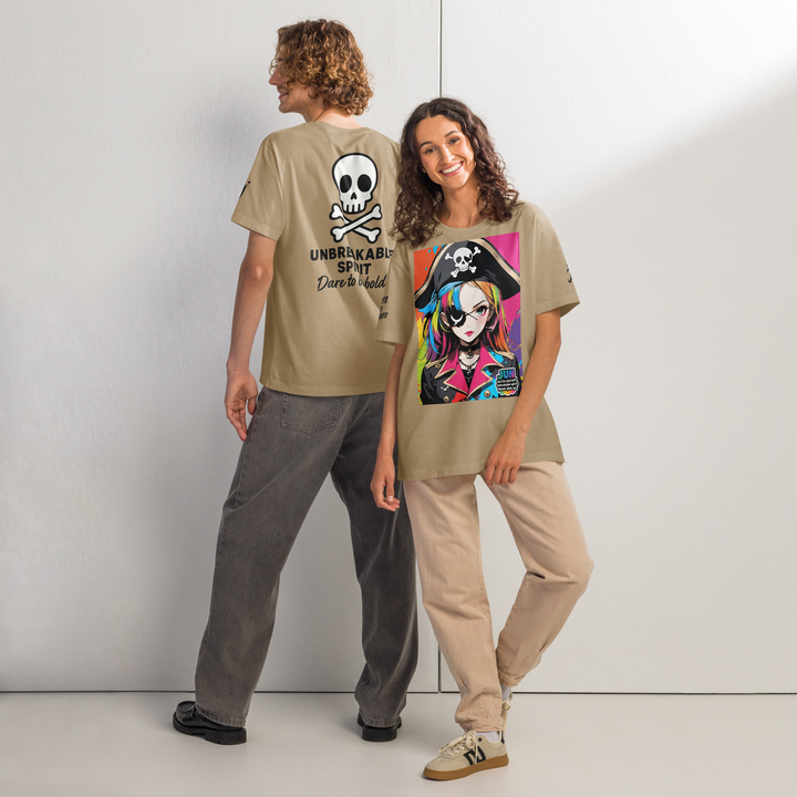 UNBREAKABLE PIRATE 01 Oversized Graphic T-Shirt