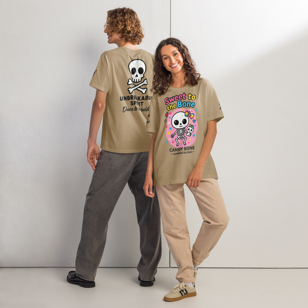 Sweet to the Bone 01 – UNISEX Oversized Art T-Shirt