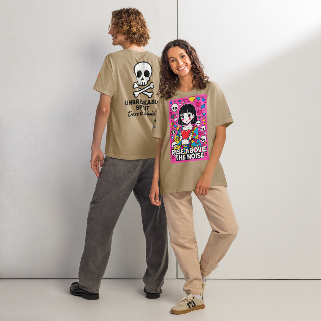 RISE ABOVE 02 – Oversized Vintage Tee