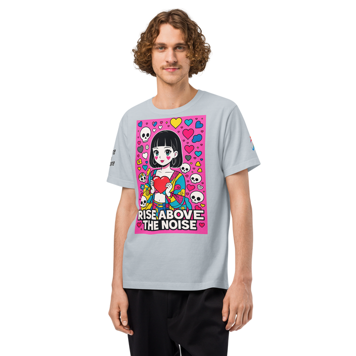 RISE ABOVE 02 – Oversized Vintage Tee