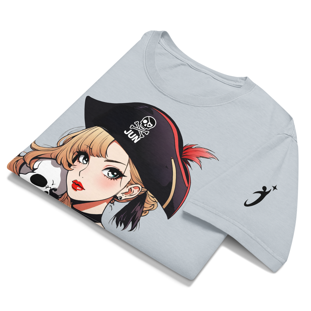 RISE ABOVE 05 – ユニセックス オーバーサイズ 製品染めTシャツ