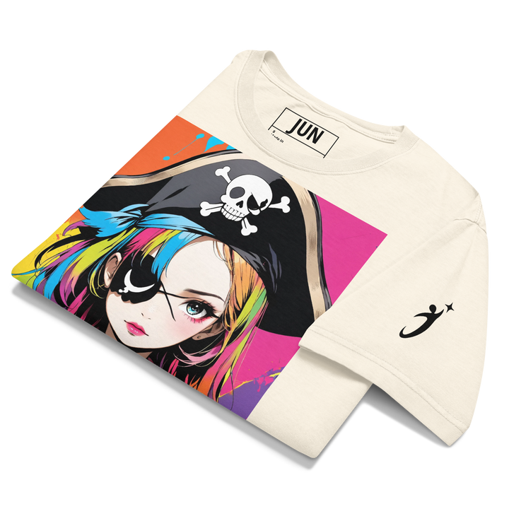 UNBREAKABLE PIRATE 01 Oversized Graphic T-Shirt