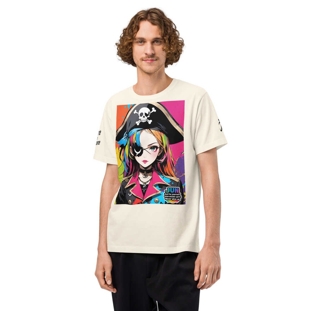 UNBREAKABLE PIRATE 01 Oversized Graphic T-Shirt