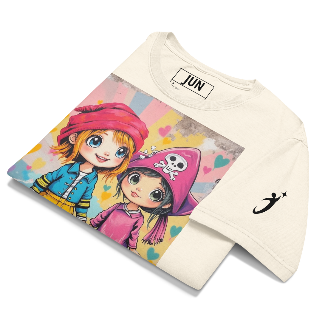 Dare to LOVE 01 – UNISEX Oversized Art T-Shirt