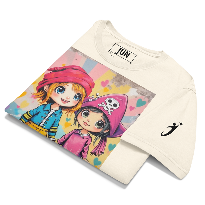 Dare to LOVE 01 – UNISEX Oversized Art T-Shirt