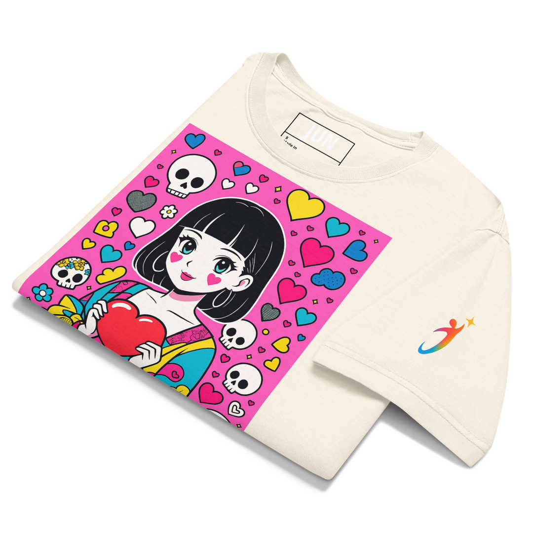 RISE ABOVE 02 – Oversized Vintage Tee