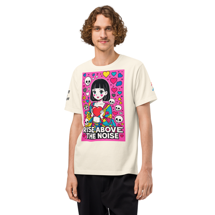 RISE ABOVE 02 – Oversized Vintage Tee