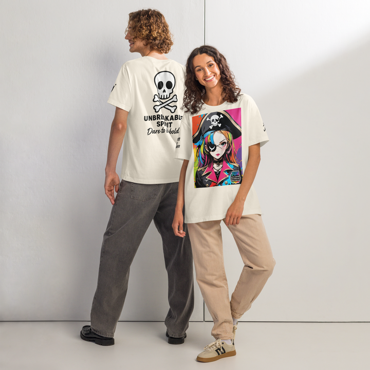 UNBREAKABLE PIRATE 01 Oversized Graphic T-Shirt