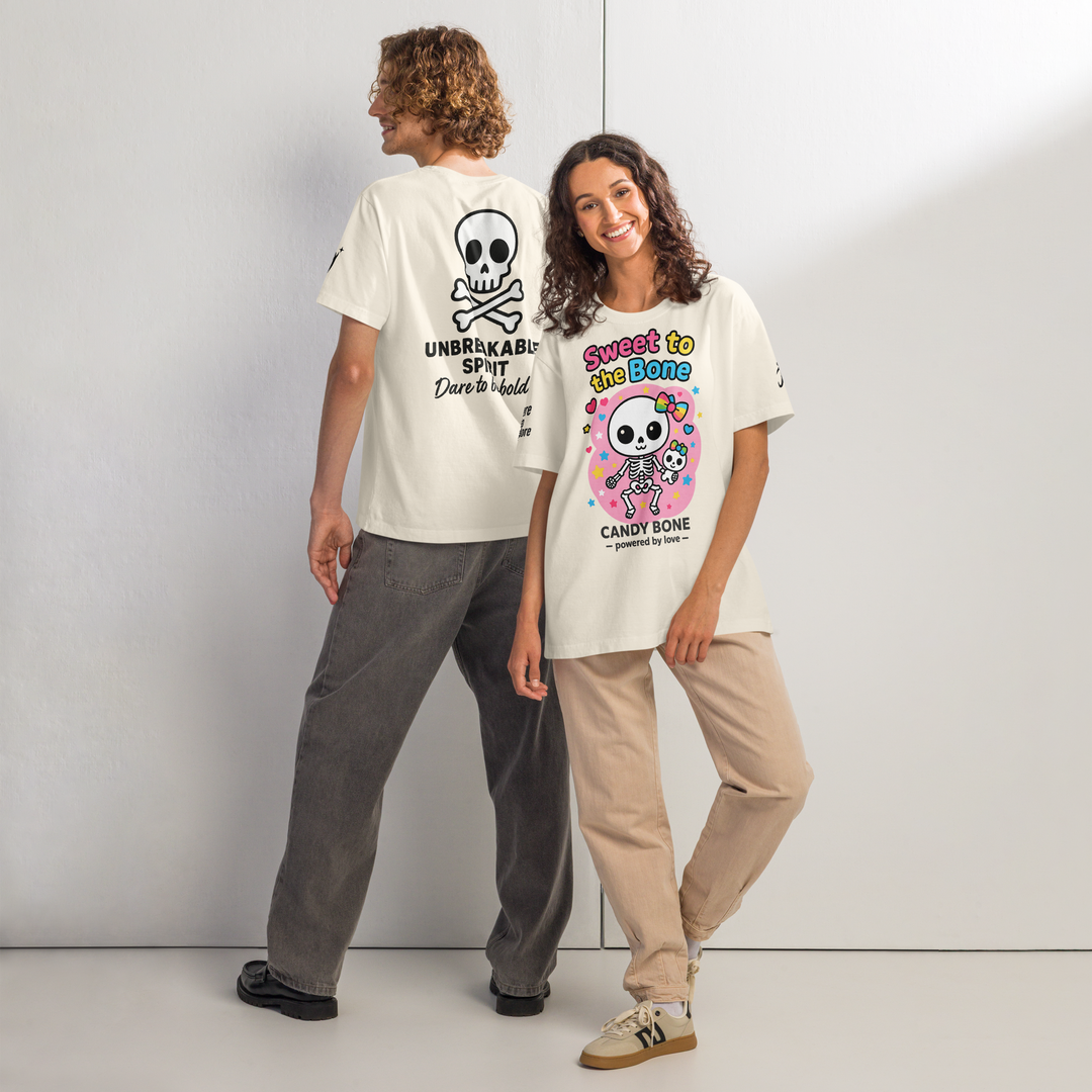 Sweet to the Bone 01 – UNISEX Oversized Art T-Shirt