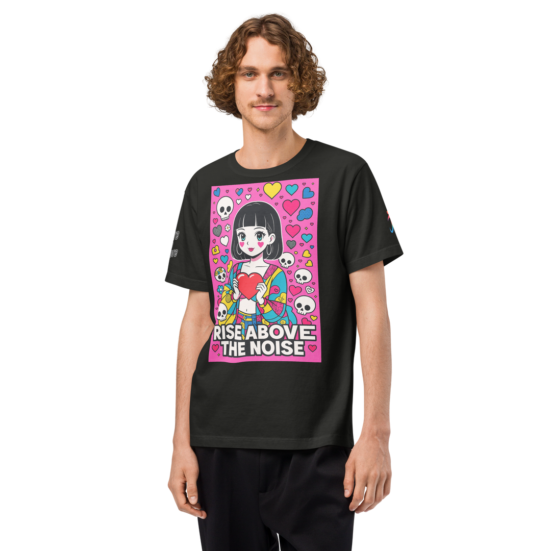 RISE ABOVE 03 – Oversized Vintage Tee
