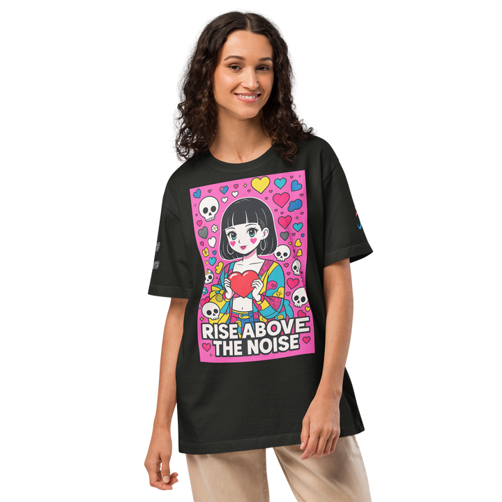 RISE ABOVE 03 – Oversized Vintage Tee