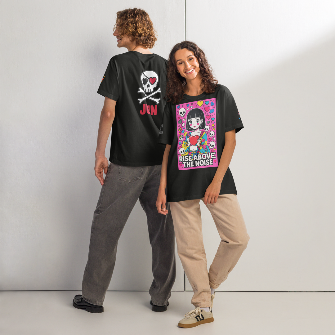 RISE ABOVE 03 – Oversized Vintage Tee