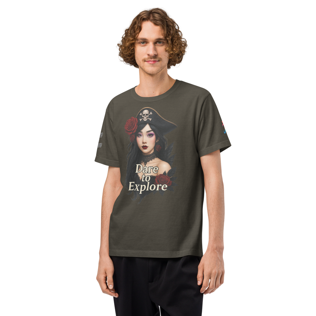 Dare to Explore UNISEX Oversized Art T-Shirt – LUNA VIO Collection