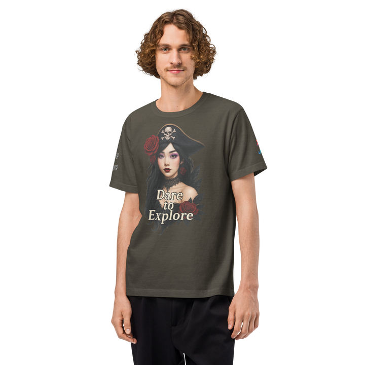 Dare to Explore UNISEX Oversized Art T-Shirt – LUNA VIO Collection