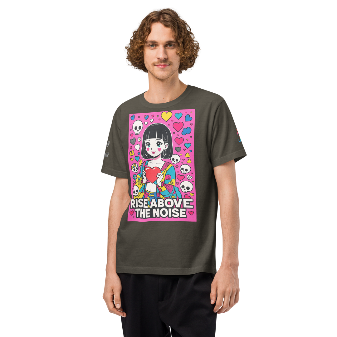 RISE ABOVE 03 – Oversized Vintage Tee