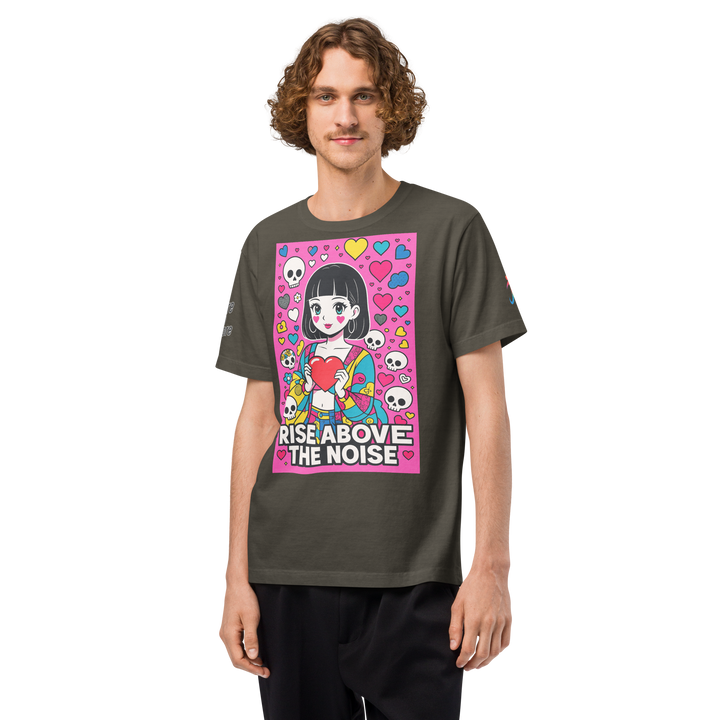 RISE ABOVE 03 – Oversized Vintage Tee