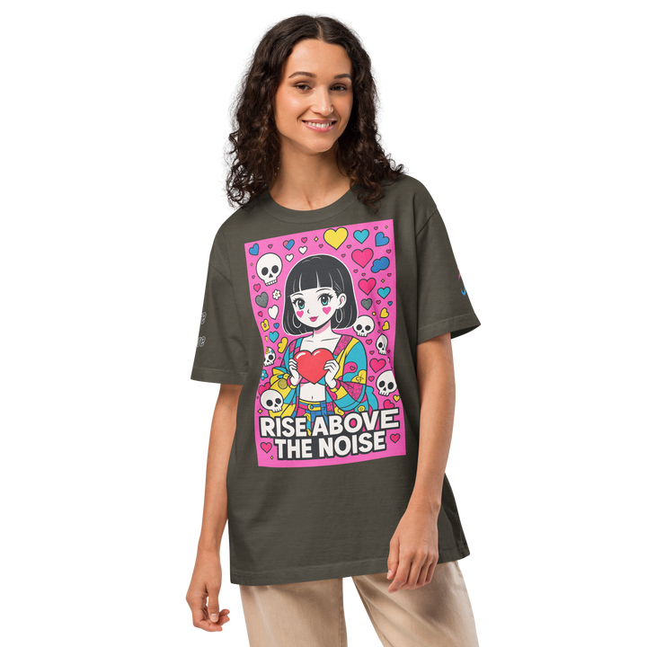 RISE ABOVE 03 – Oversized Vintage Tee