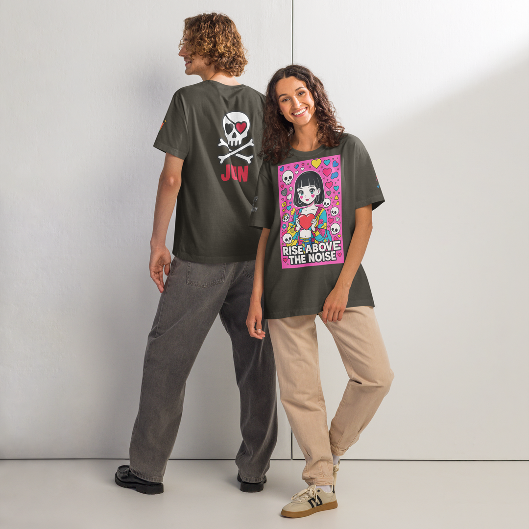 RISE ABOVE 03 – Oversized Vintage Tee
