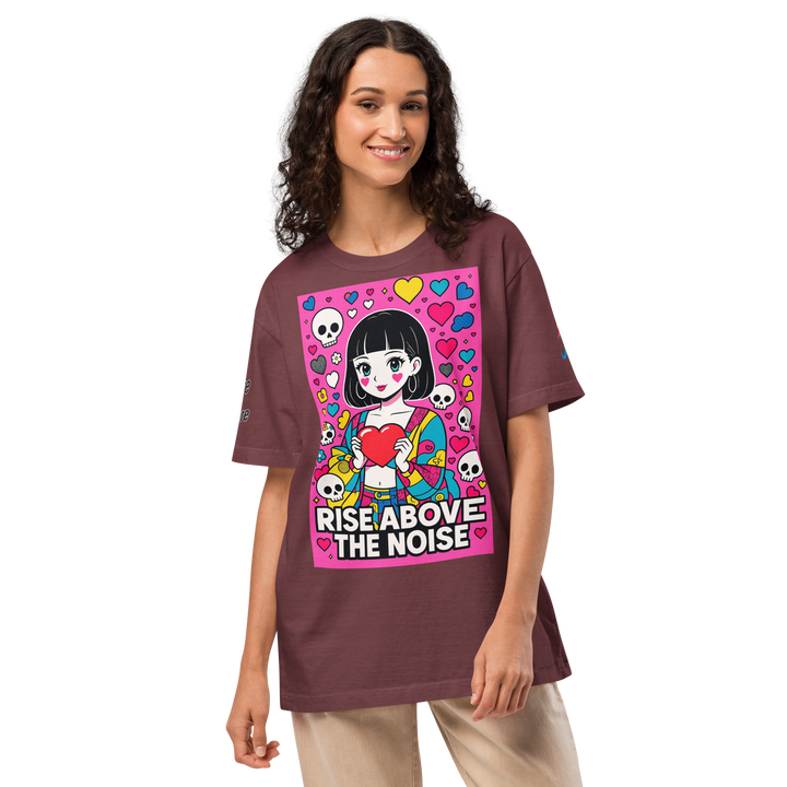 RISE ABOVE 03 – Oversized Vintage Tee