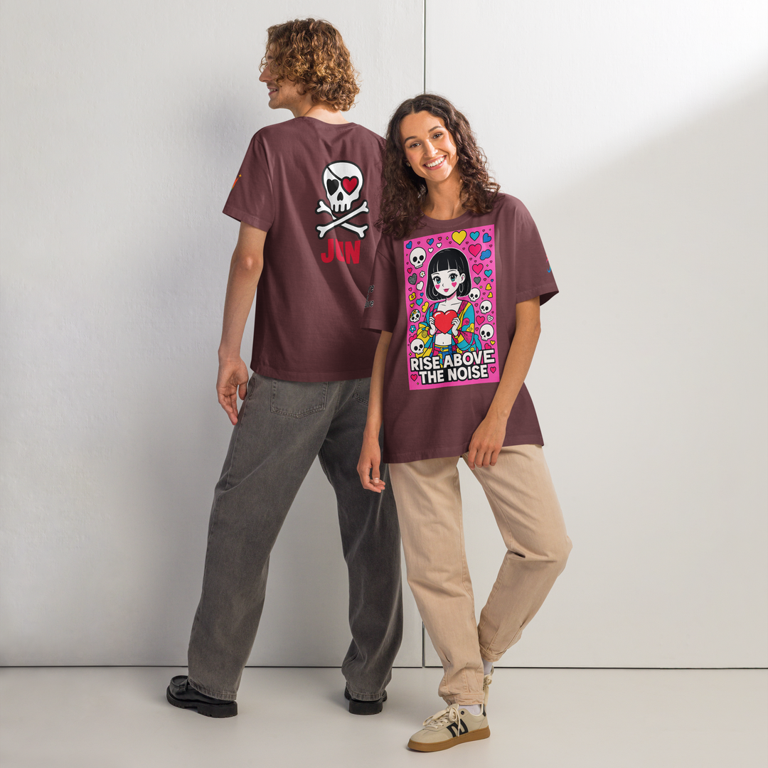 RISE ABOVE 03 – Oversized Vintage Tee