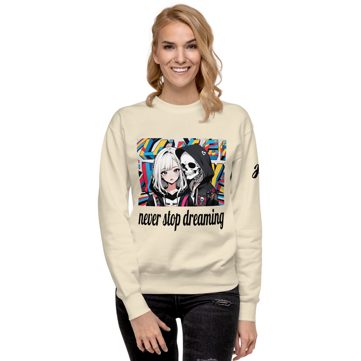 never stop dreaming 02 Unisex Premium Sweatshirt 2