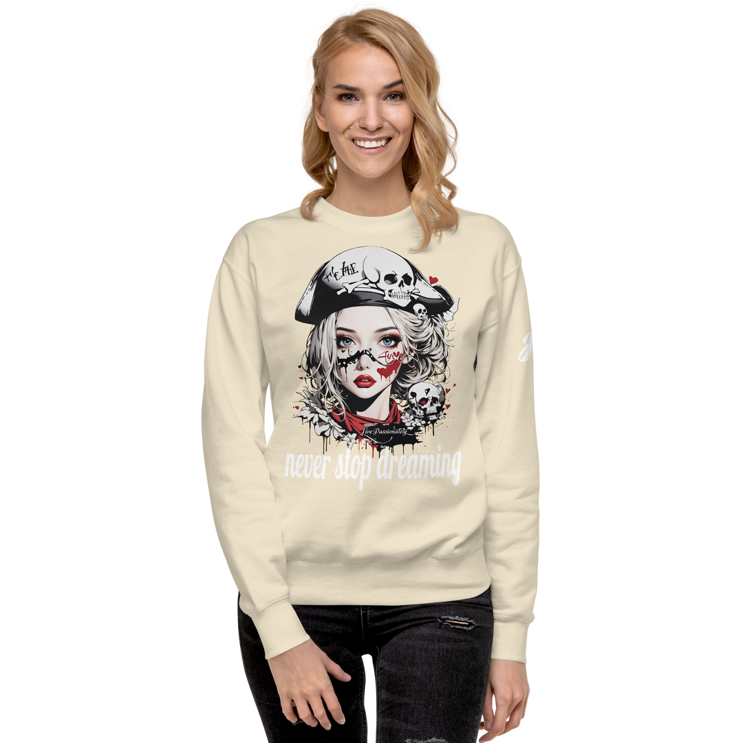 never stop dreaming 03 Unisex Premium Sweatshirt 1