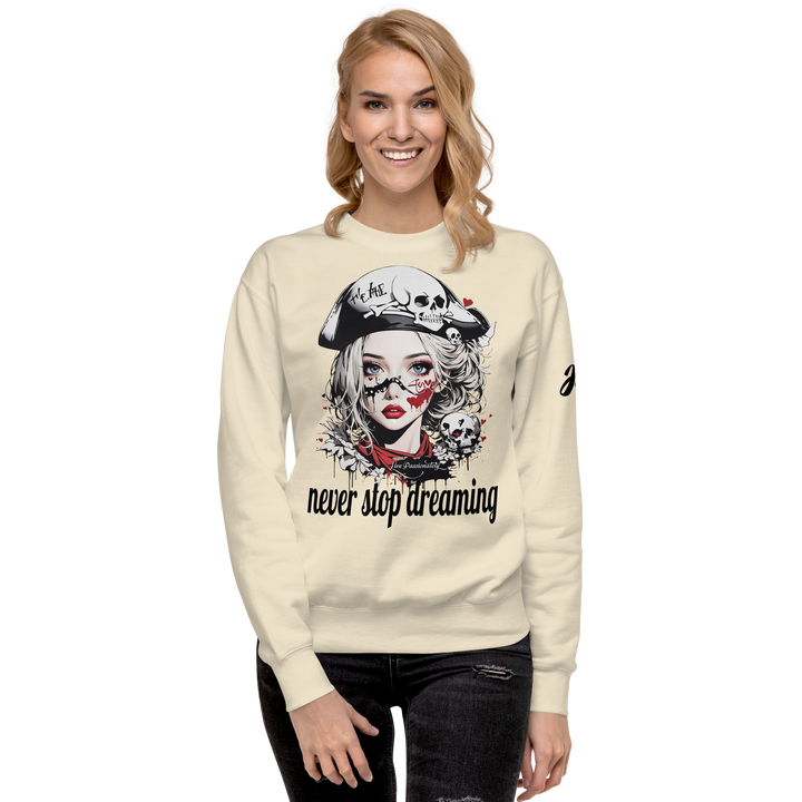 never stop dreaming 03 Unisex Premium Sweatshirt 2