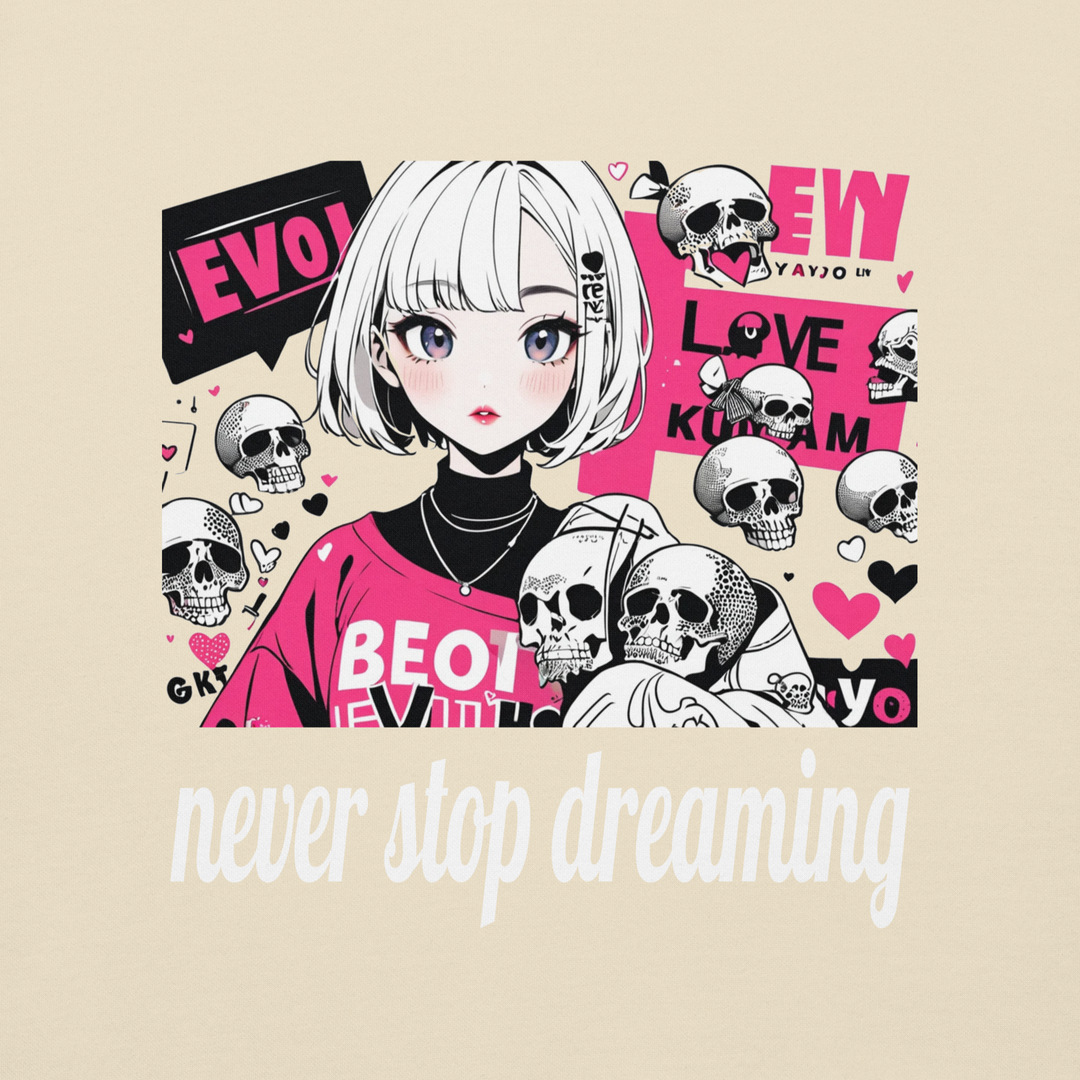 never stop dreaming 01 Unisex Premium Sweatshirt 1