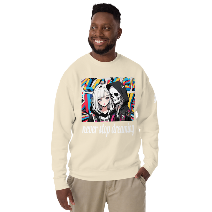 never stop dreaming 02 Unisex Premium Sweatshirt 1
