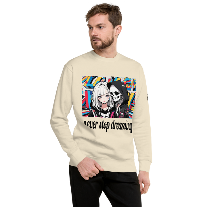 never stop dreaming 02 Unisex Premium Sweatshirt 2