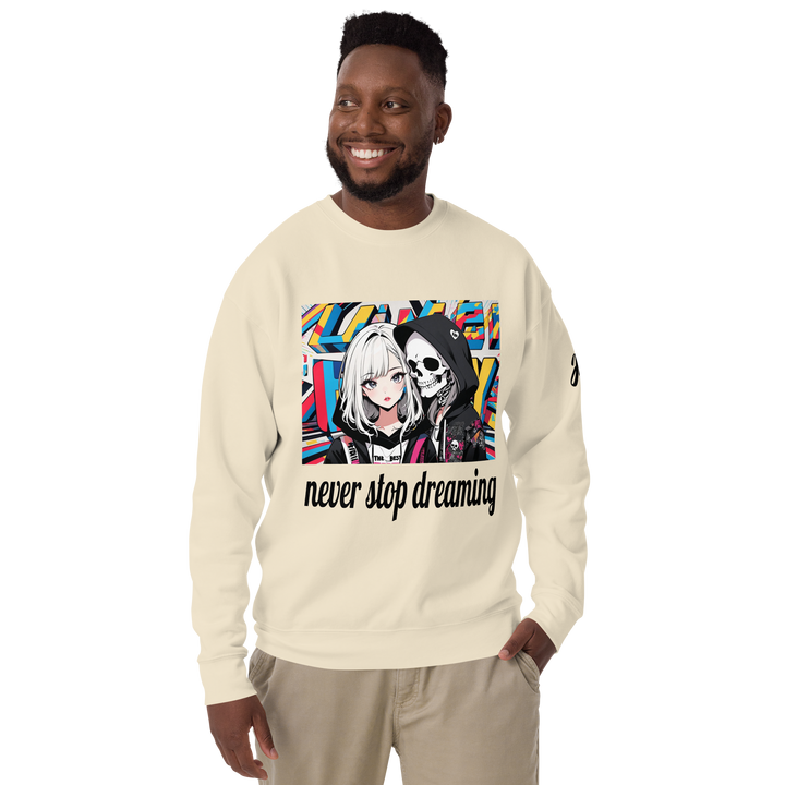 never stop dreaming 02 Unisex Premium Sweatshirt 2