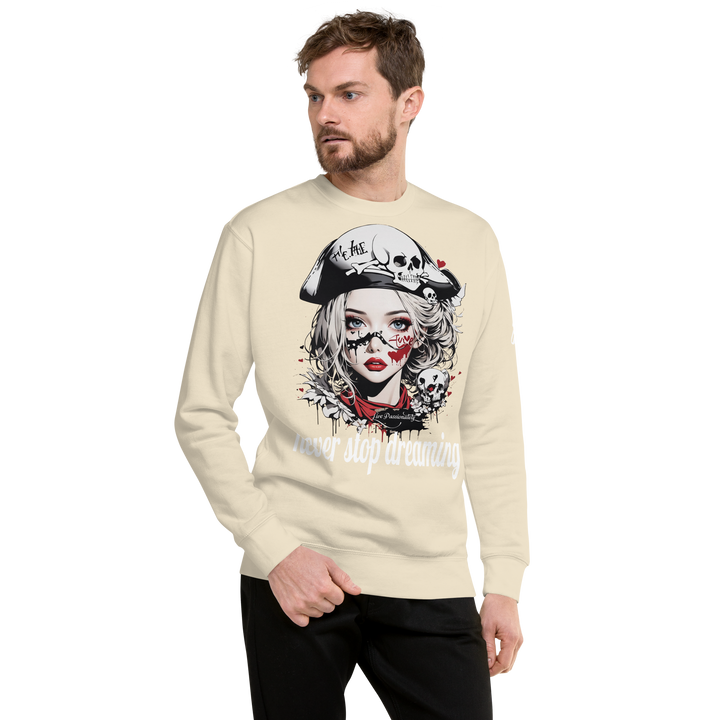 never stop dreaming 03 Unisex Premium Sweatshirt 1