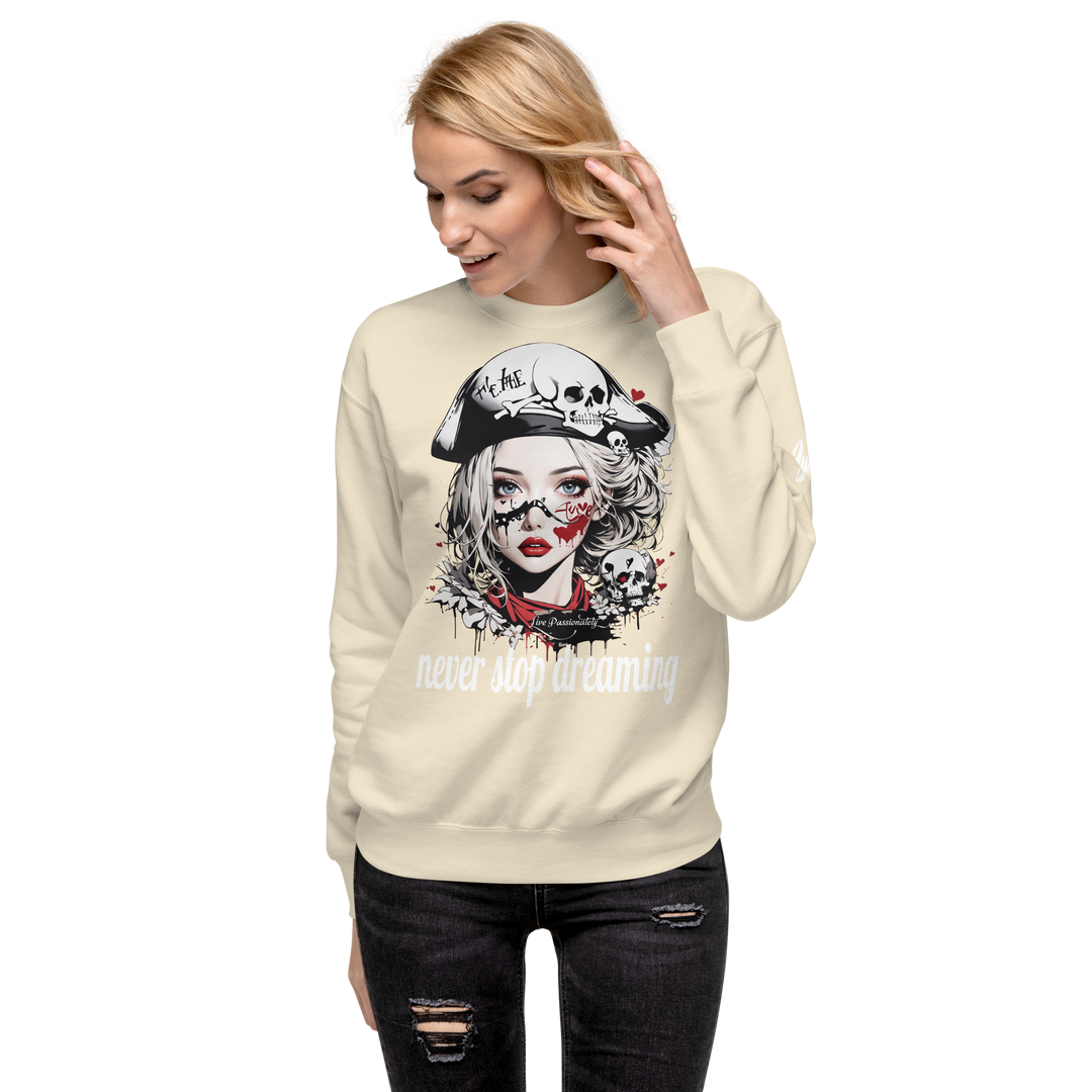 never stop dreaming 03 Unisex Premium Sweatshirt 1