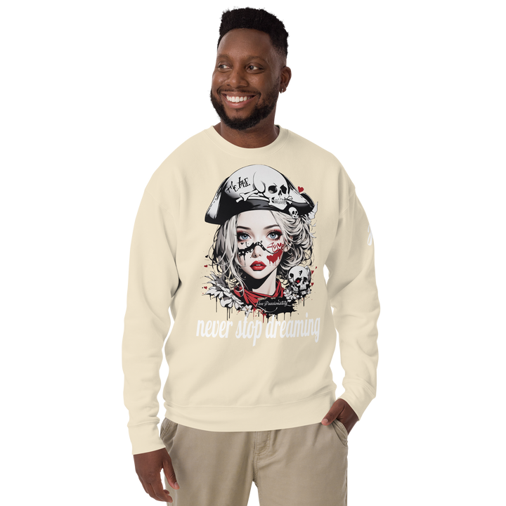 never stop dreaming 03 Unisex Premium Sweatshirt 1