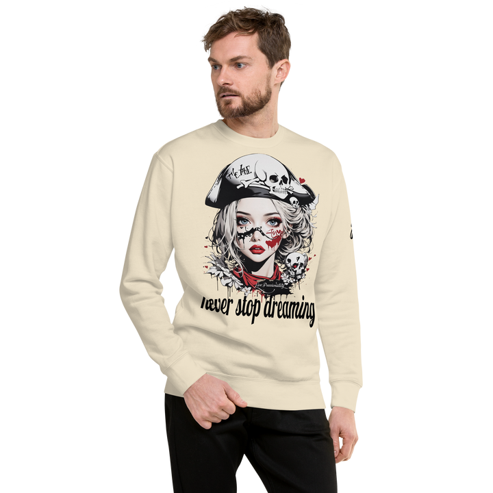 never stop dreaming 03 Unisex Premium Sweatshirt 2
