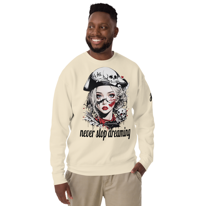 never stop dreaming 03 Unisex Premium Sweatshirt 2